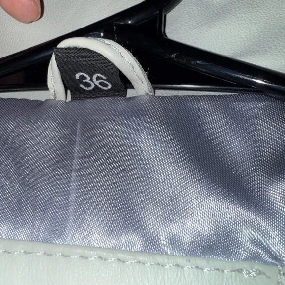 Reza Duro Leather Jacket - Light Gray (Size: 36 (M)) - Picture 6 of 6